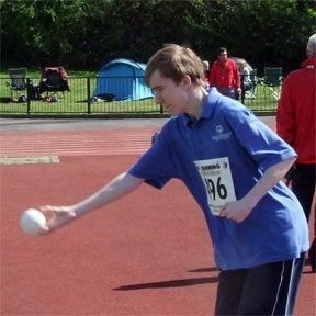 softball throw