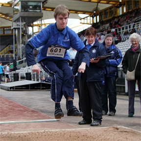 standing long jump