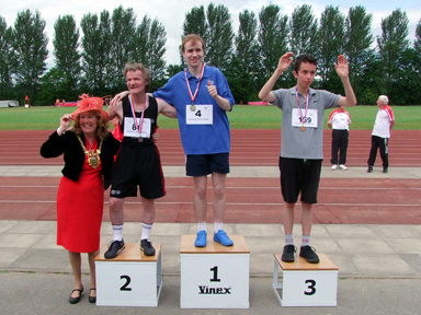 Oliver, 200m gold medallist