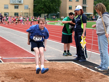 standing long jump