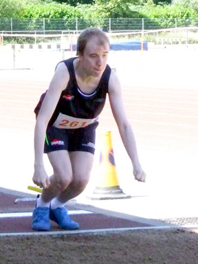 Standing long jump - gold medallist