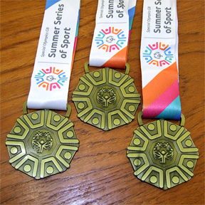Oliver's medals
