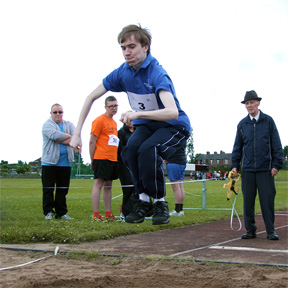 standing long jump, new PB