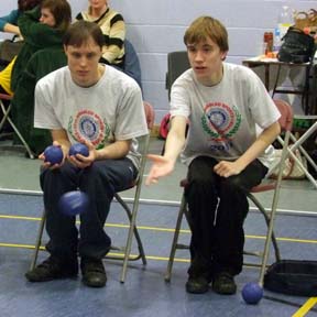 boccia at the Rotary Games