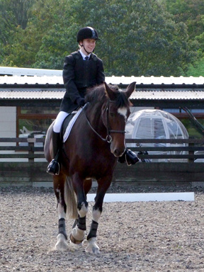 Oliver and Mia, representing Great Britain in the 2019 Para-Equestrian Competition