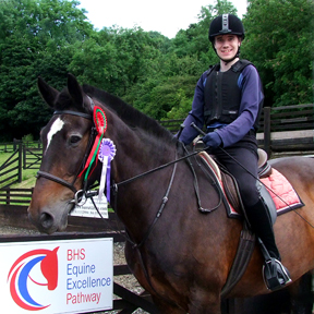 Oliver and Bailey with their prizes