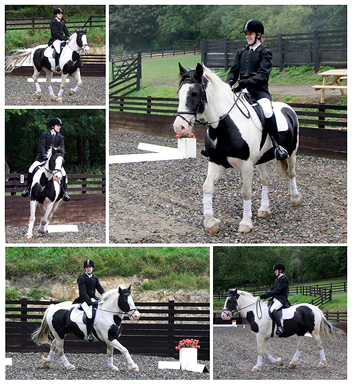 Showing entry, Oliver and Sophie