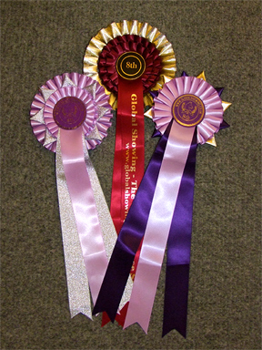Prize rosettes