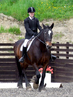 Oliver and Bailey, RDA National Dressage Anywhere Grade 3 - Sixth Place