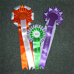 Prize rosettes