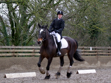 Oliver and Bailey, representing Great Britain at the Spring 2023 Virtus World Para-Equestrian Video Competition