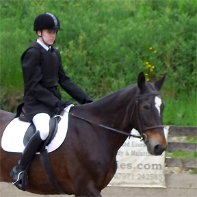 Oliver and Bailey, RDA National Dressage Anywhere Grade 4
