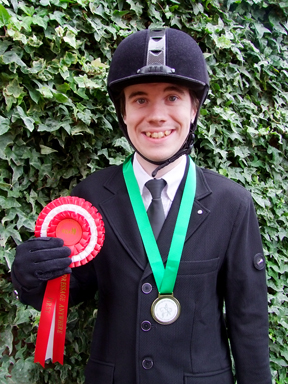 Oliver, RDA National Dressage Anywhere Grade 4 Champion 2023