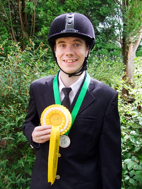Oliver and Sophie, RDA National Dressage Anywhere Grade 4 - THIRD PLACE