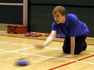 Oliver, quarter-finalist at the New Age Kurling British Singles Championships 2016
