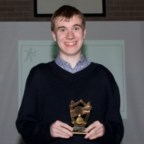 Oliver, Table Tennis Athlete of the Year 2013
