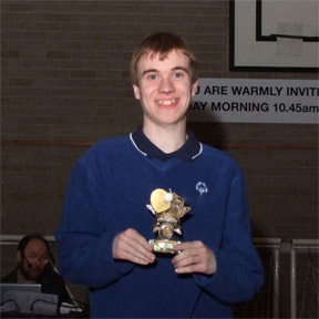 Oliver, Table Tennis Athlete of the Year 2014