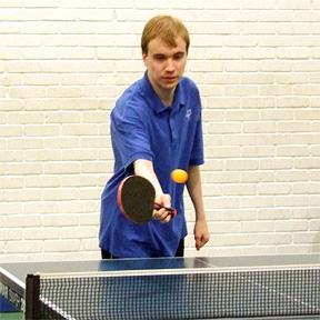 Oliver competing