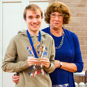 Oliver, Equestrian Award winner for 2018