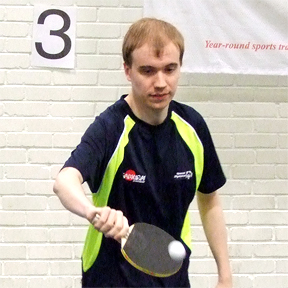 Oliver at the Special Olympics Regional Table Tennis Competition