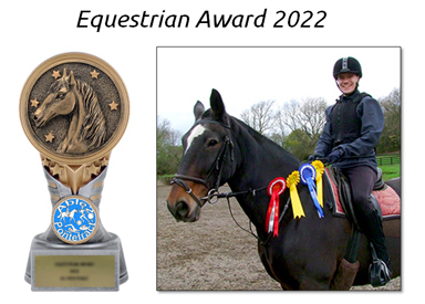 Oliver, Equestrian Award winner for 2022