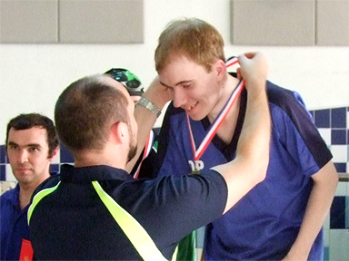 50m breaststroke gold medallist