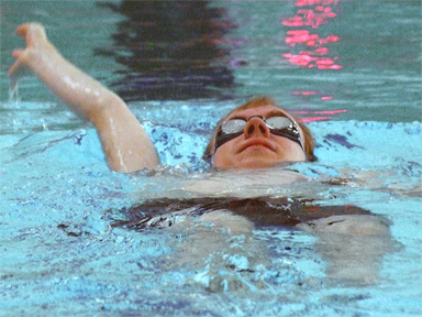 Oliver, 50m backstroke SC