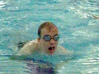 Oliver, 50m breaststroke - silver