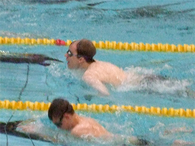 Oliver, double breaststroke gold medallist