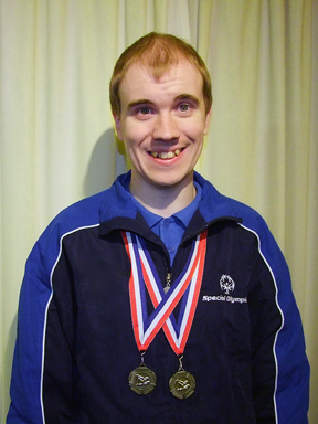 Oliver, double gold medallist