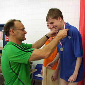 Gold medal awarded