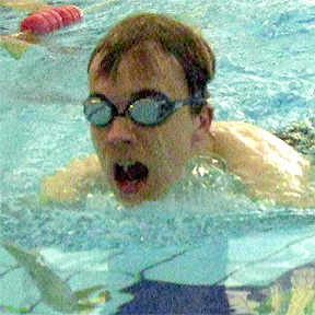 Oliver, breaststroke gold medallist