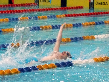Oliver, 25m backstroke - British Champion 2017
