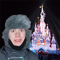 'The Castle lights are shining' 'The Castle lights are shining'