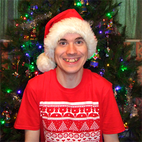 Oliver enjoying Christmas Day Oliver enjoying Christmas Day