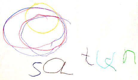 Oliver is currently into the planets of the solar system