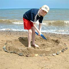 'The tide is coming in fast' 'The tide is coming in fast'