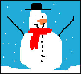 It's my snowman