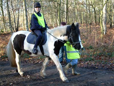 Oliver rides to raise money