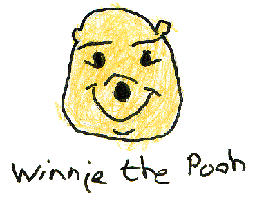 I can draw Winnie The Pooh